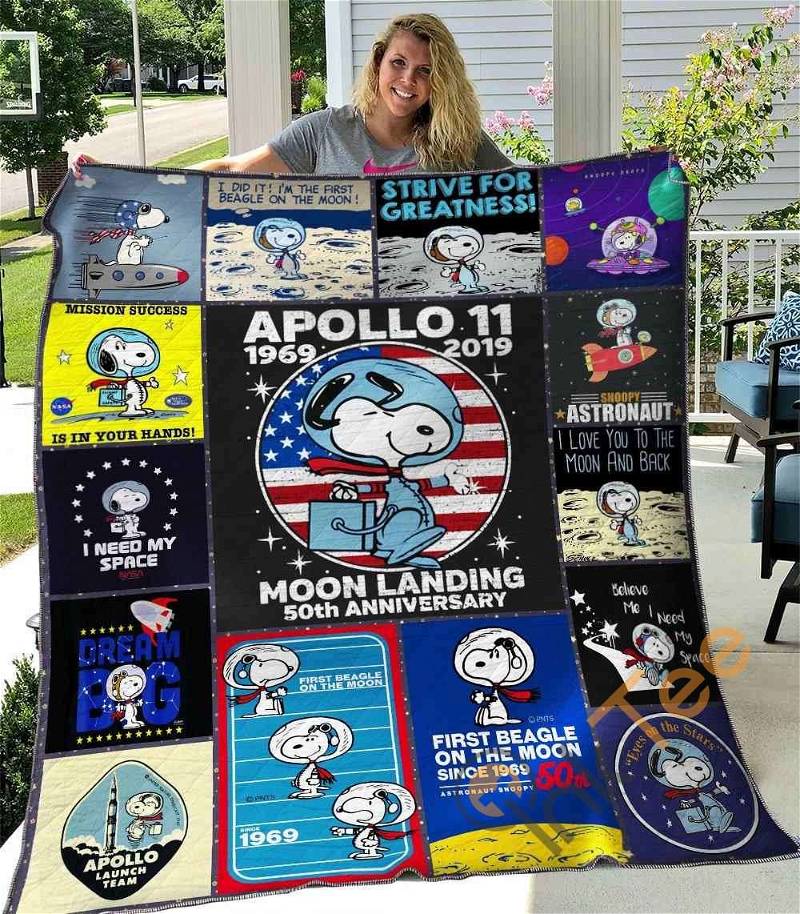 Snoopy 5 Quilt Blanket Bedding Set 0