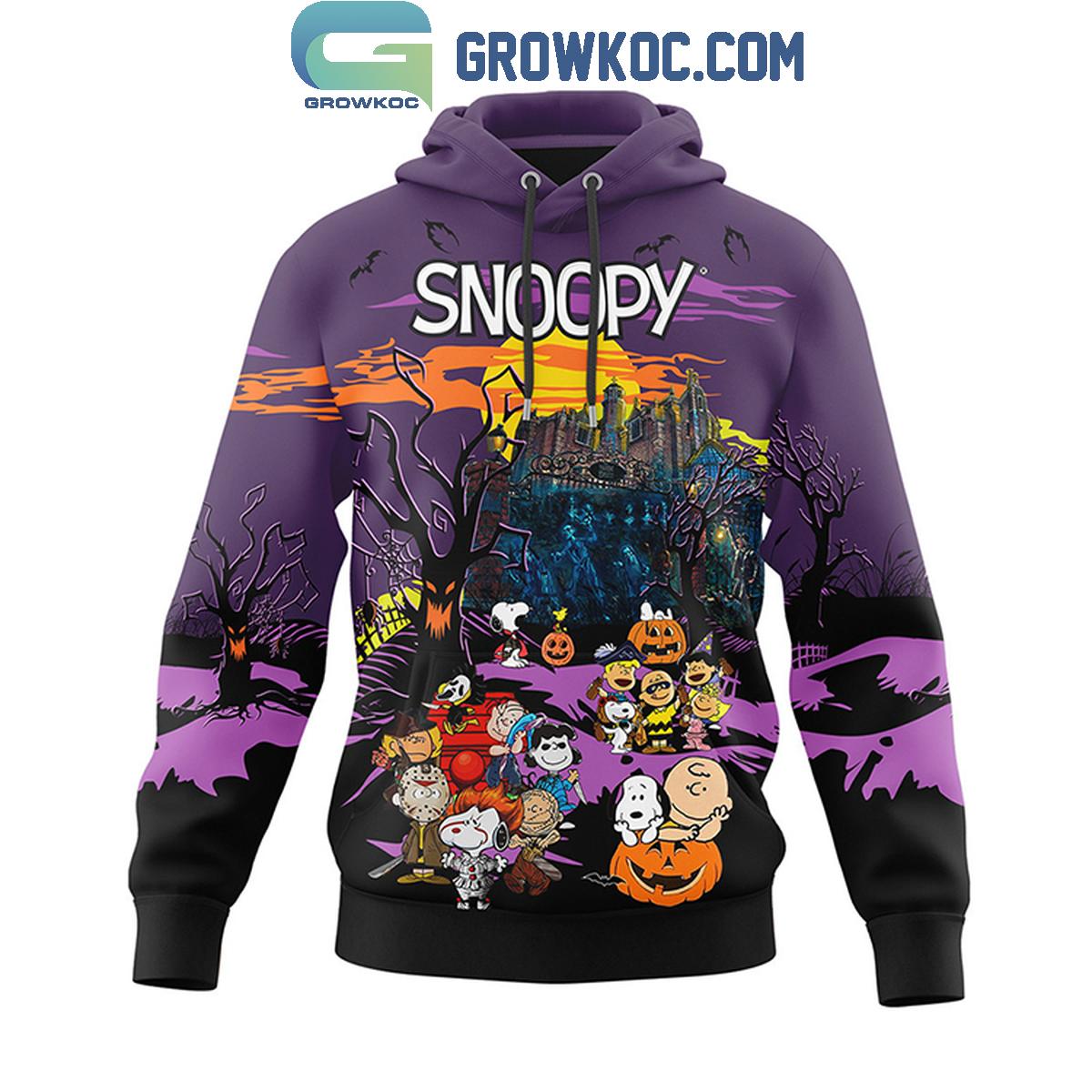 Snoopy Halloween In Haunted Mansion 2024 Hoodie T Shirt 1 oLr6v