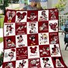 South Carolina Gamecocks NCAA Mickey Disney Fleece Blanket Quilt2B1 mzfi0