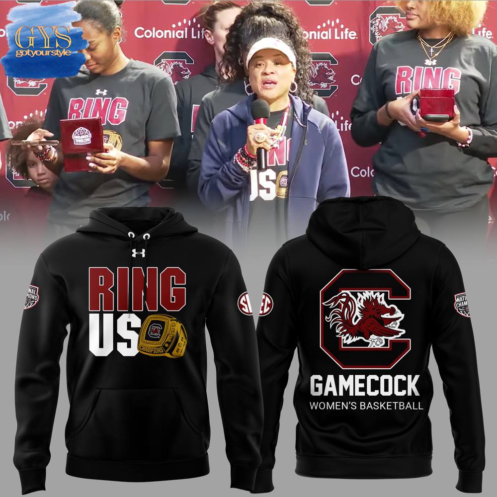 South Carolina Gamecocks Womens Basketball Ring Us Limited Edition Hoodie 1