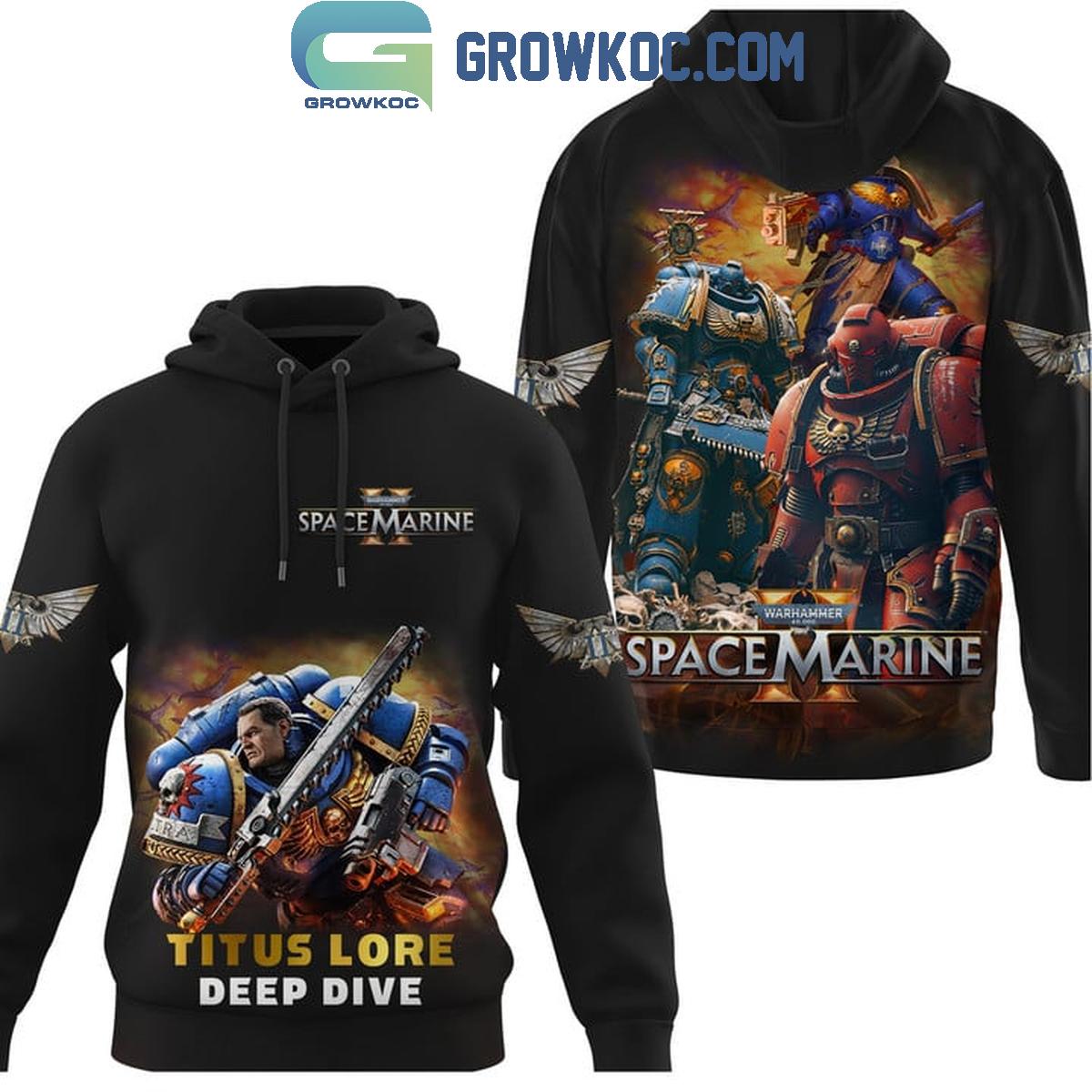 Space Marine Titus Lore Deep Dive Hoodie T Shirt 1 AQyBD