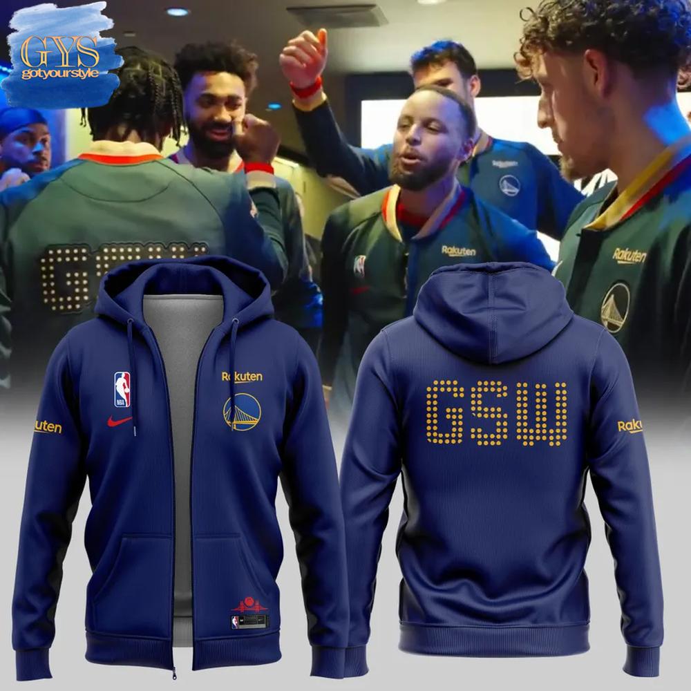 Special New Edition Golden State Warriors PlayOffs Zip Hoodie 2025 1