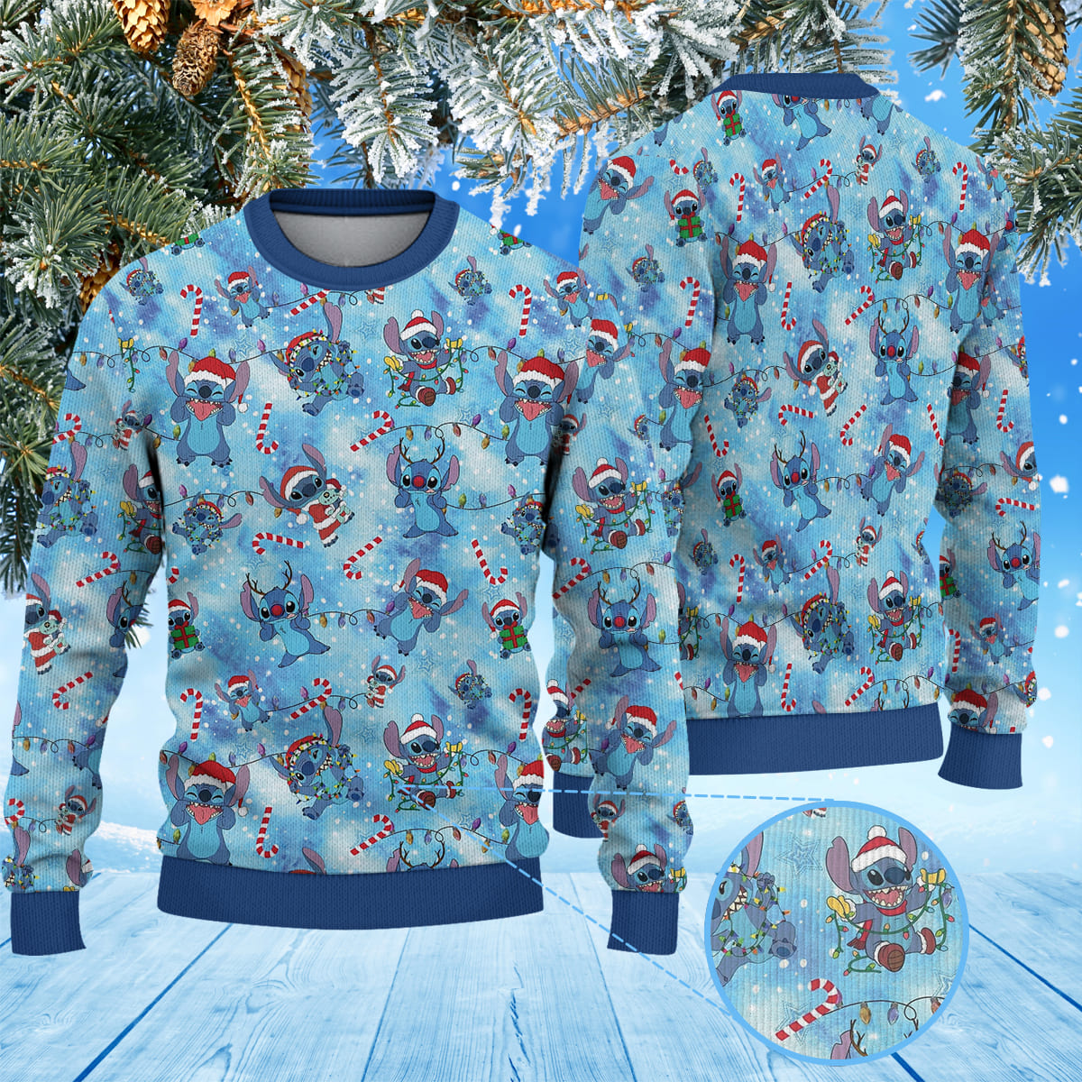 Stitch Christmas Knitted Sweater mk 1