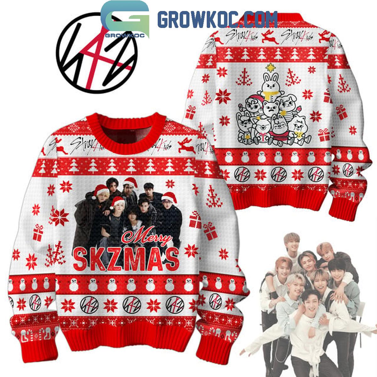 Stray Kids Merry SKZmas 2024 Christmas Ugly Sweater 1 cLjYU