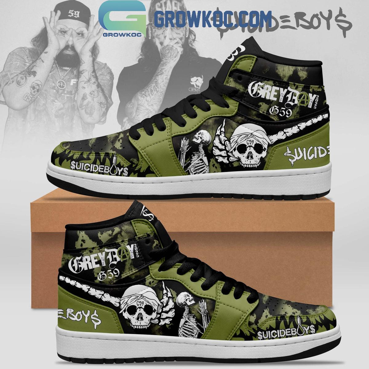 Suicideboys Grey Day G59 Air Jordan 1 Shoes 1 D2Ujo
