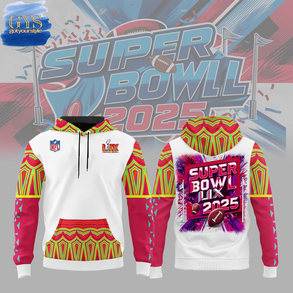 Super Bowl LIX 2025 New Orleans Limited Edition Hoodie 3