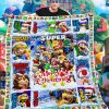 Super Mario Merry Christmas Fleece Blanket Quilt2B1 VyOUP