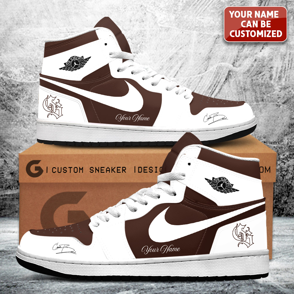 TANTN15639 Air Jordan 1 Sneaker Chris Brown 01
