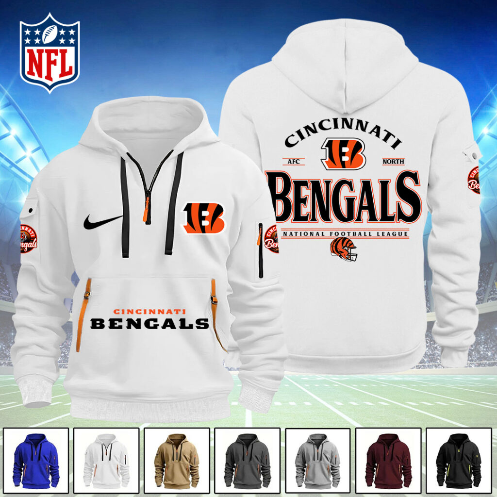 TANTN16108 2D Quarter Zip Hoodie Cincinnati Bengals 1024x1024 1