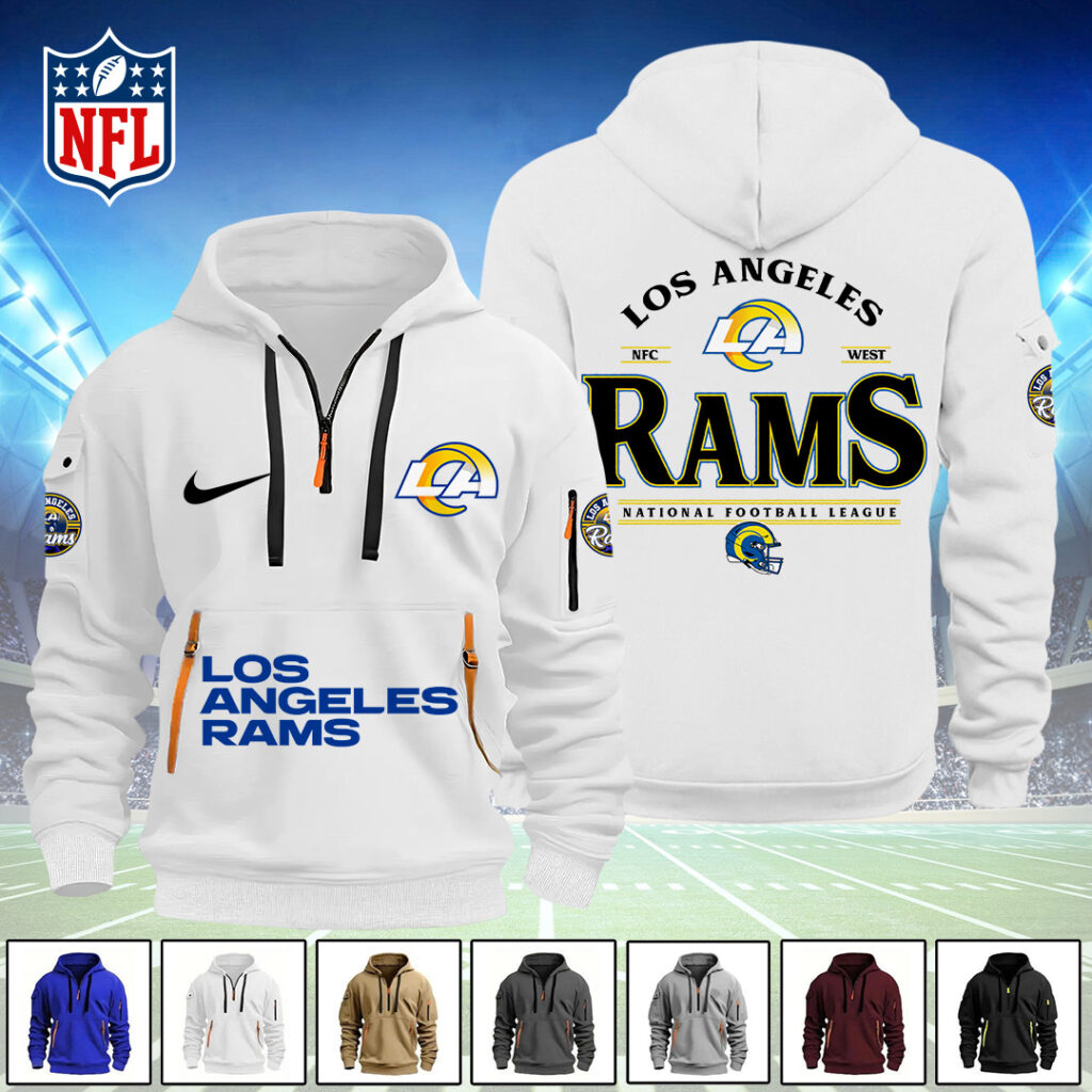 TANTN16120 2D Quarter Zip Hoodie Los Angeles Rams 1024x1024 1