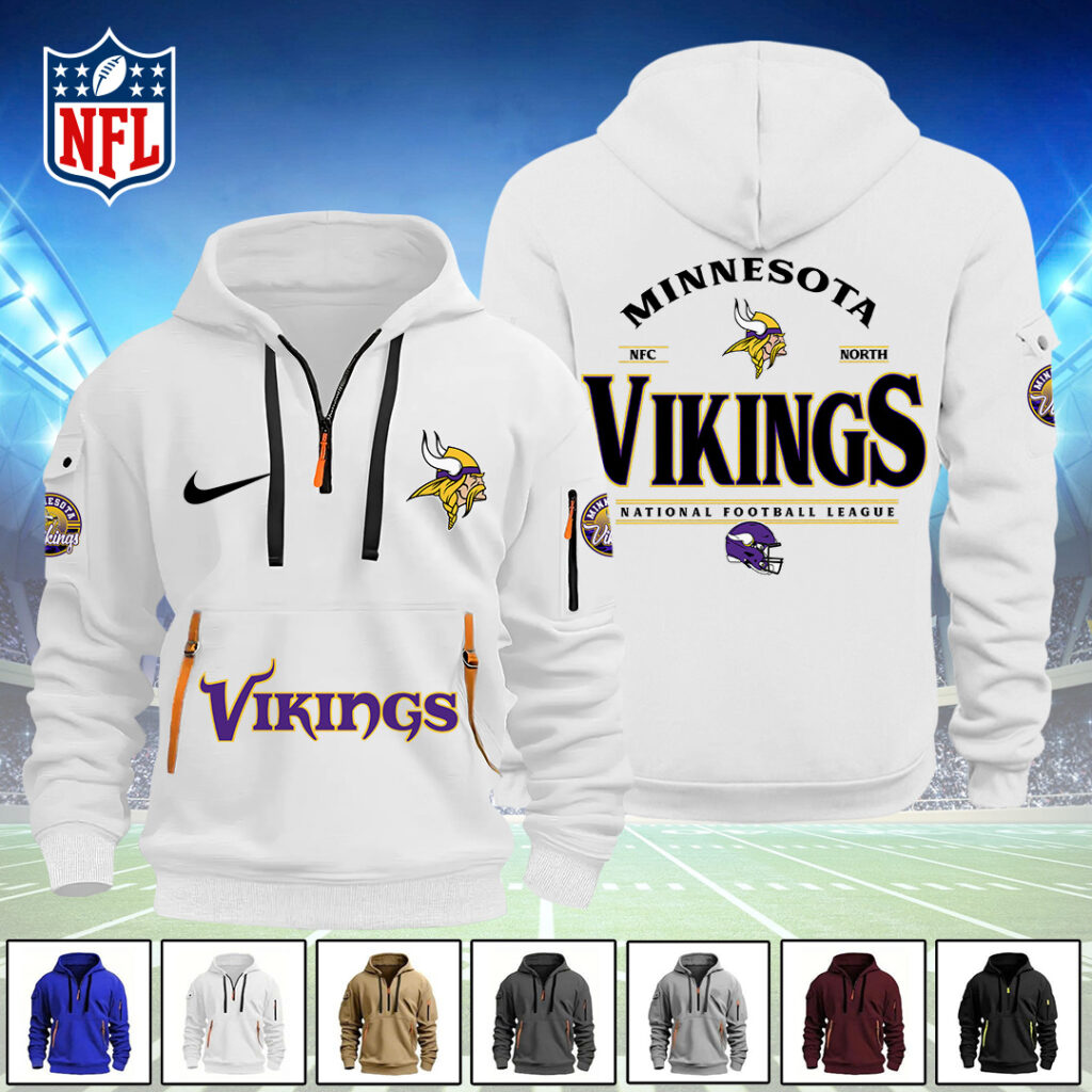 TANTN16122 2D Quarter Zip Hoodie Minnesota Vikings 1024x1024 1