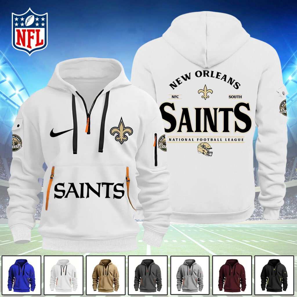 TANTN16124 2D Quarter Zip Hoodie New Orleans Saints 1024x1024 1