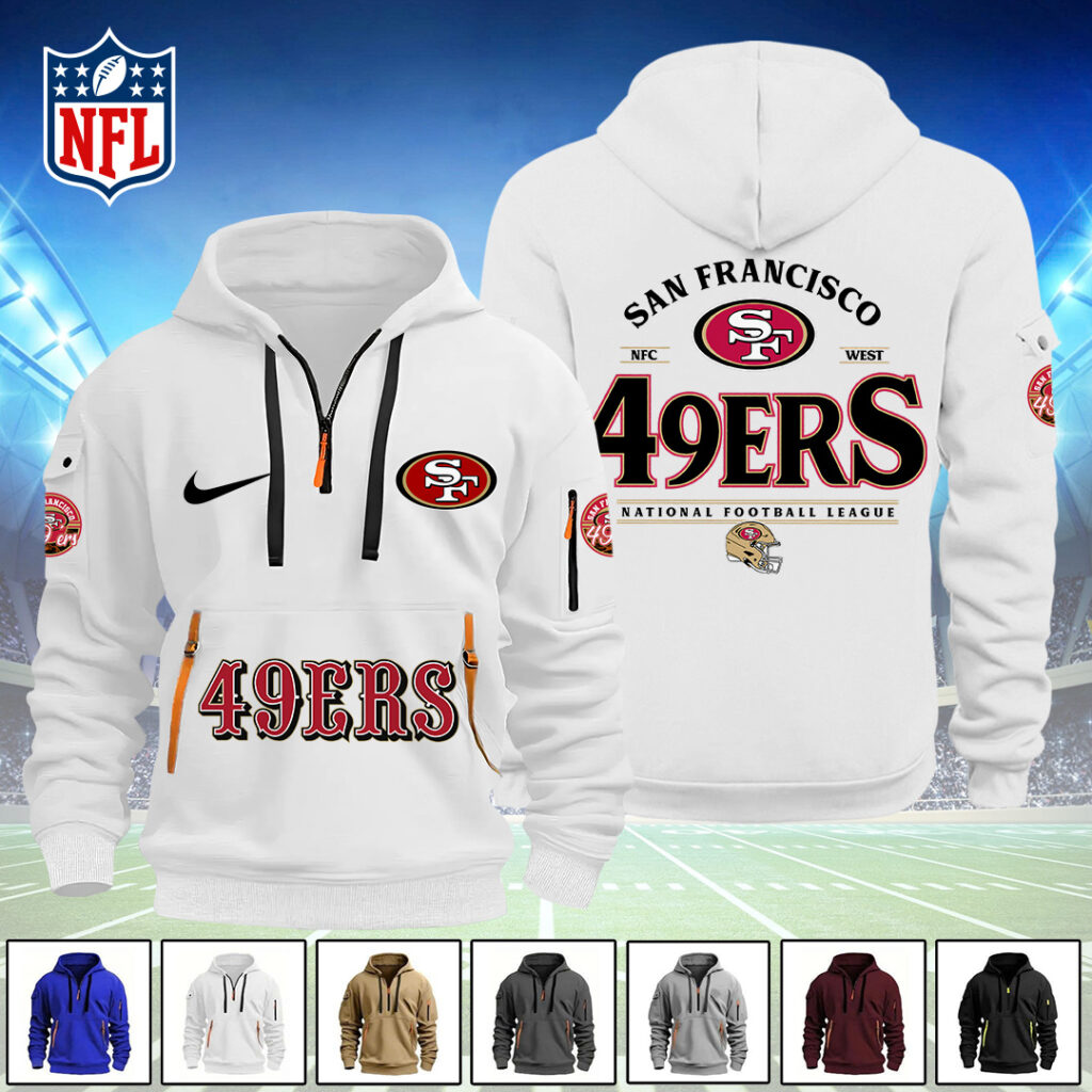 TANTN16129 2D Quarter Zip Hoodie San Francisco 49ers 1024x1024 1