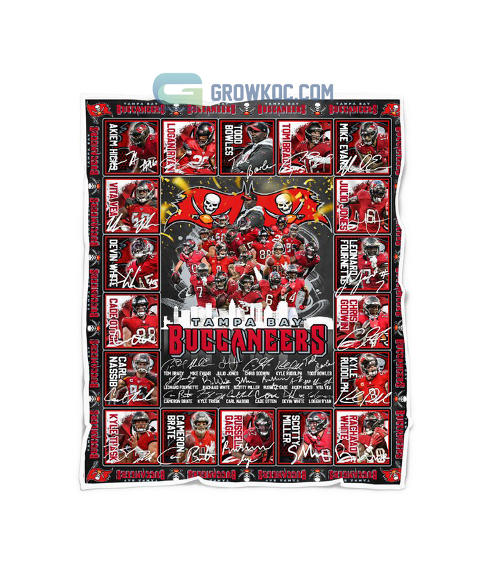 Tamba Bay Buccaneers NFL Legends Team Fleece Blanket Quilt