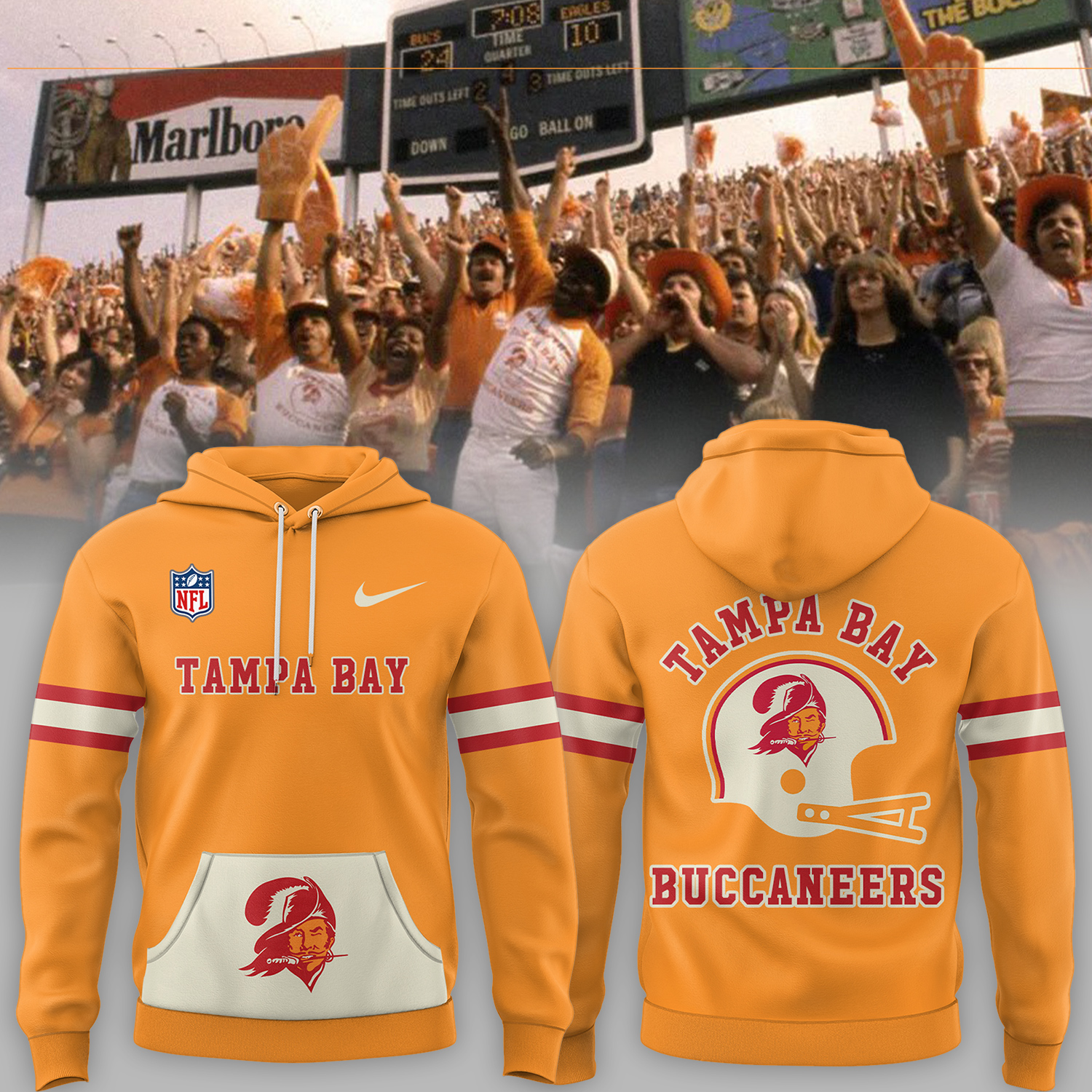 Tampa Bay Buccaneers NFL 2024 Nike Limited Throwback Hoodie PU102624301 1