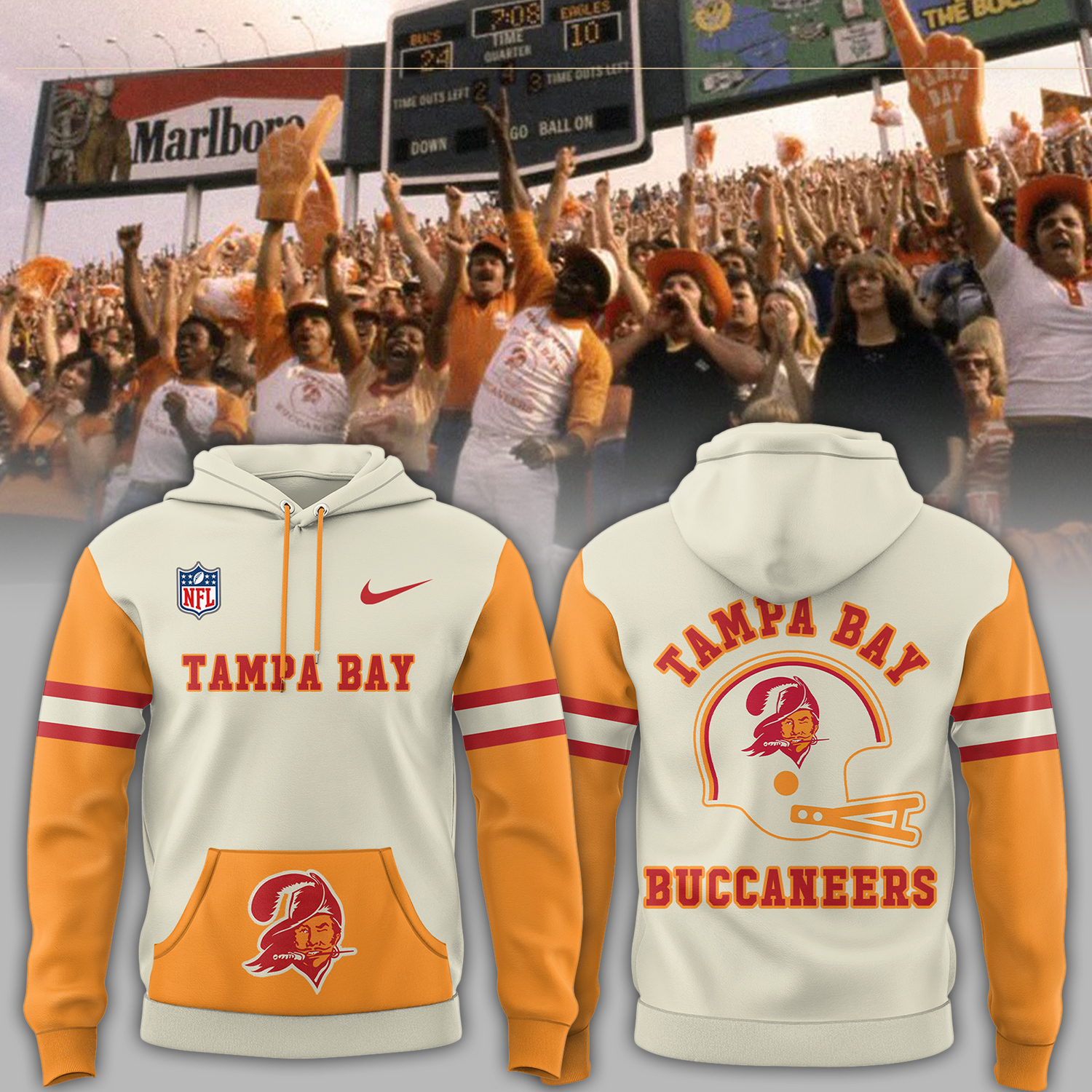 Tampa Bay Buccaneers NFL 2024 Nike Limited Throwback Hoodie PU102624302 1