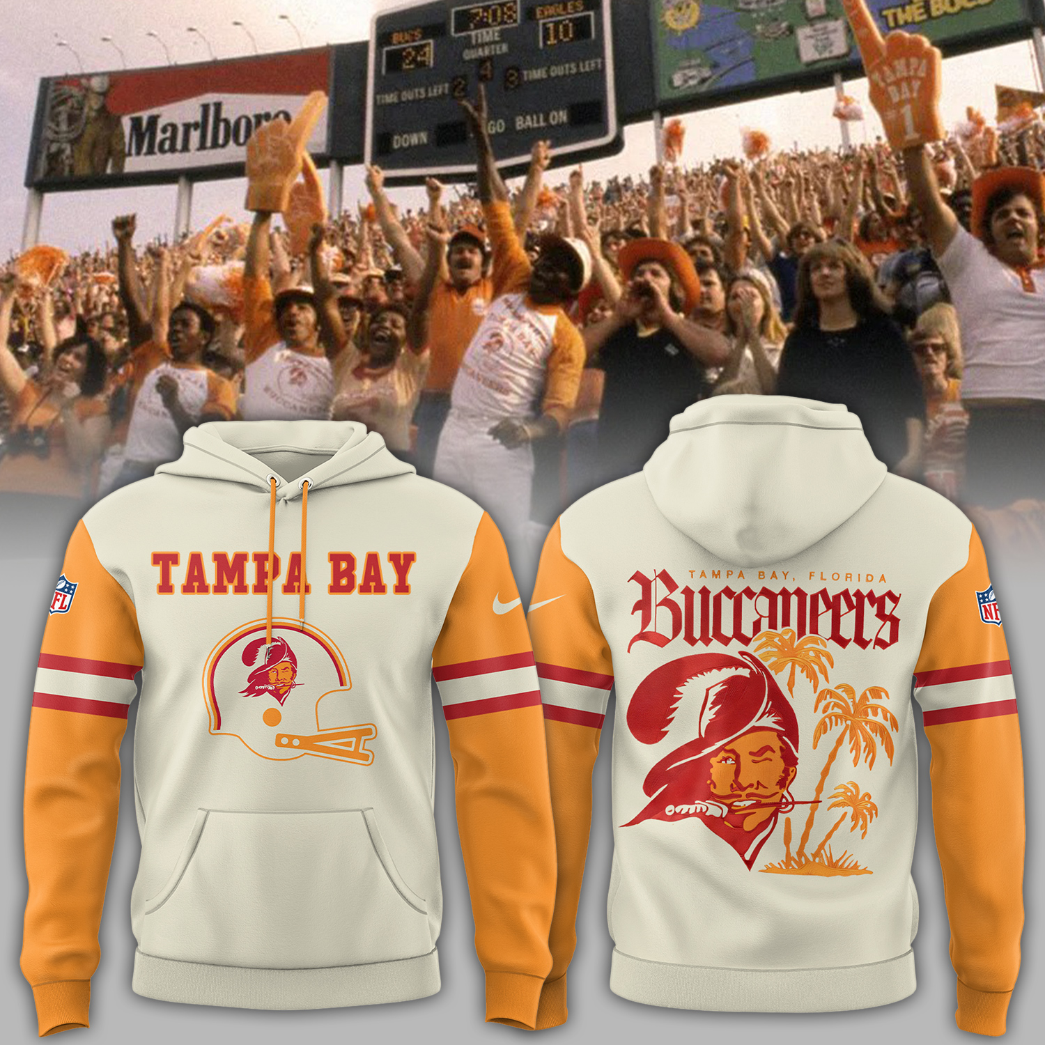 Tampa Bay Buccaneers NFL 2024 Nike Limited Throwback Hoodie PU102624303 1