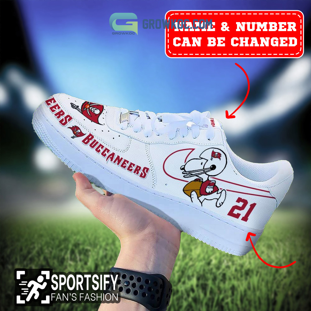 Tampa Bay Buccaneers NFL Snoopy Personalized Air Force 1 Low Top Shoes2B1 Iagun