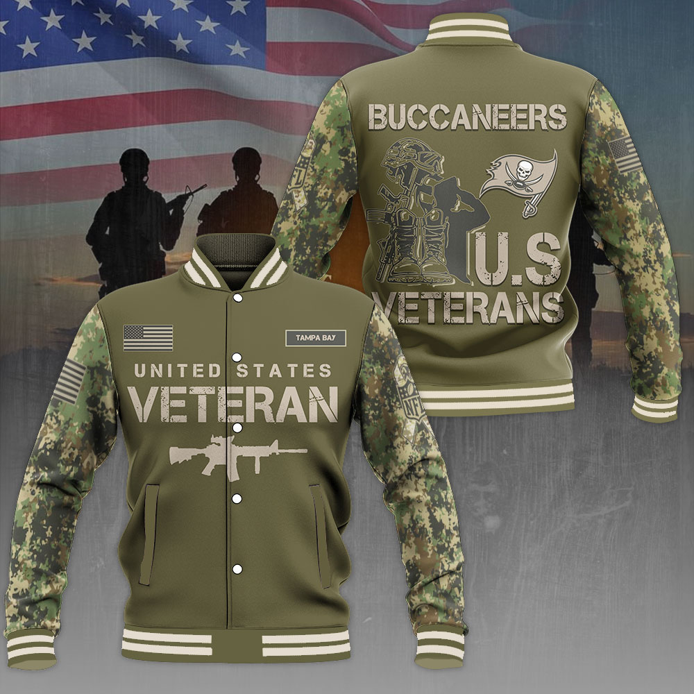 Tampa Bay Buccaneers x US Veterans Varsity Jacket MAITM12831