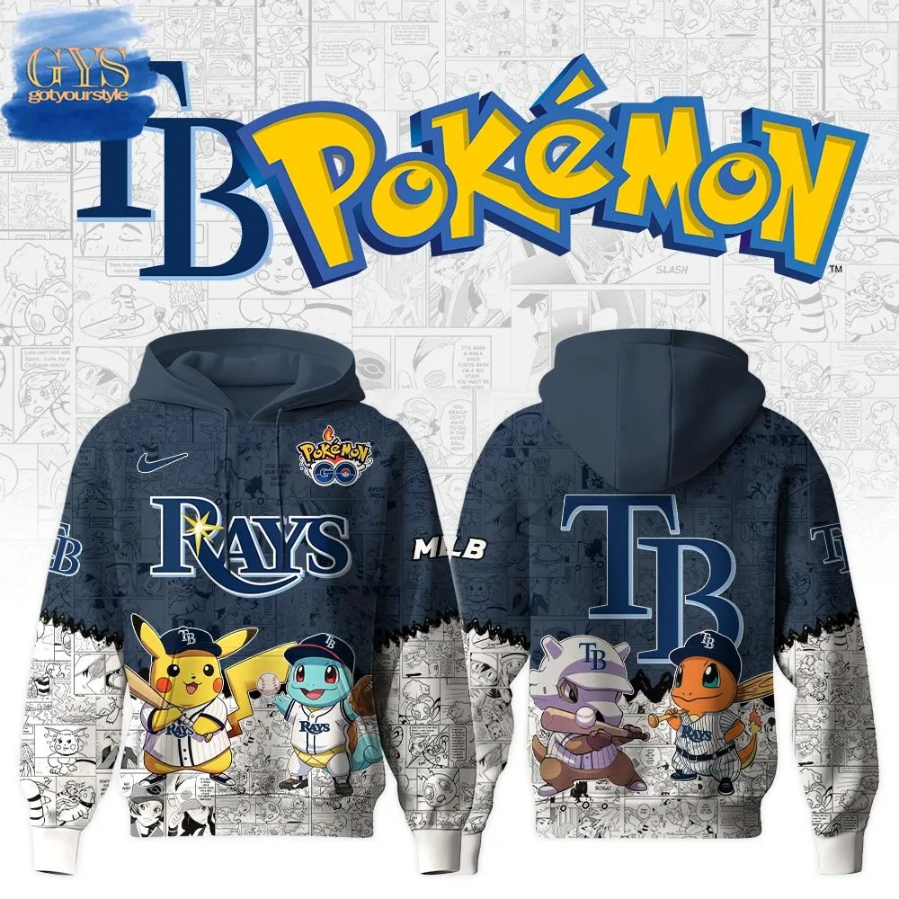 Tampa Bay Rays x Pokemon GO Special Edition Hoodie 1