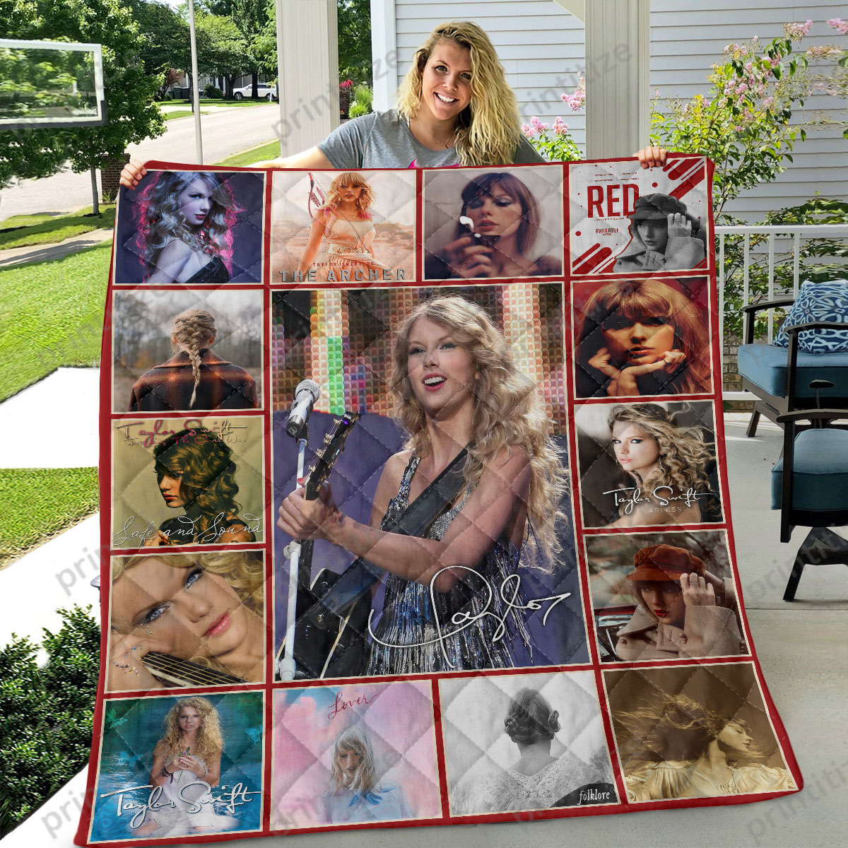 Taylor Swift Quilt Blanket Gift For Swfities 0 1 1