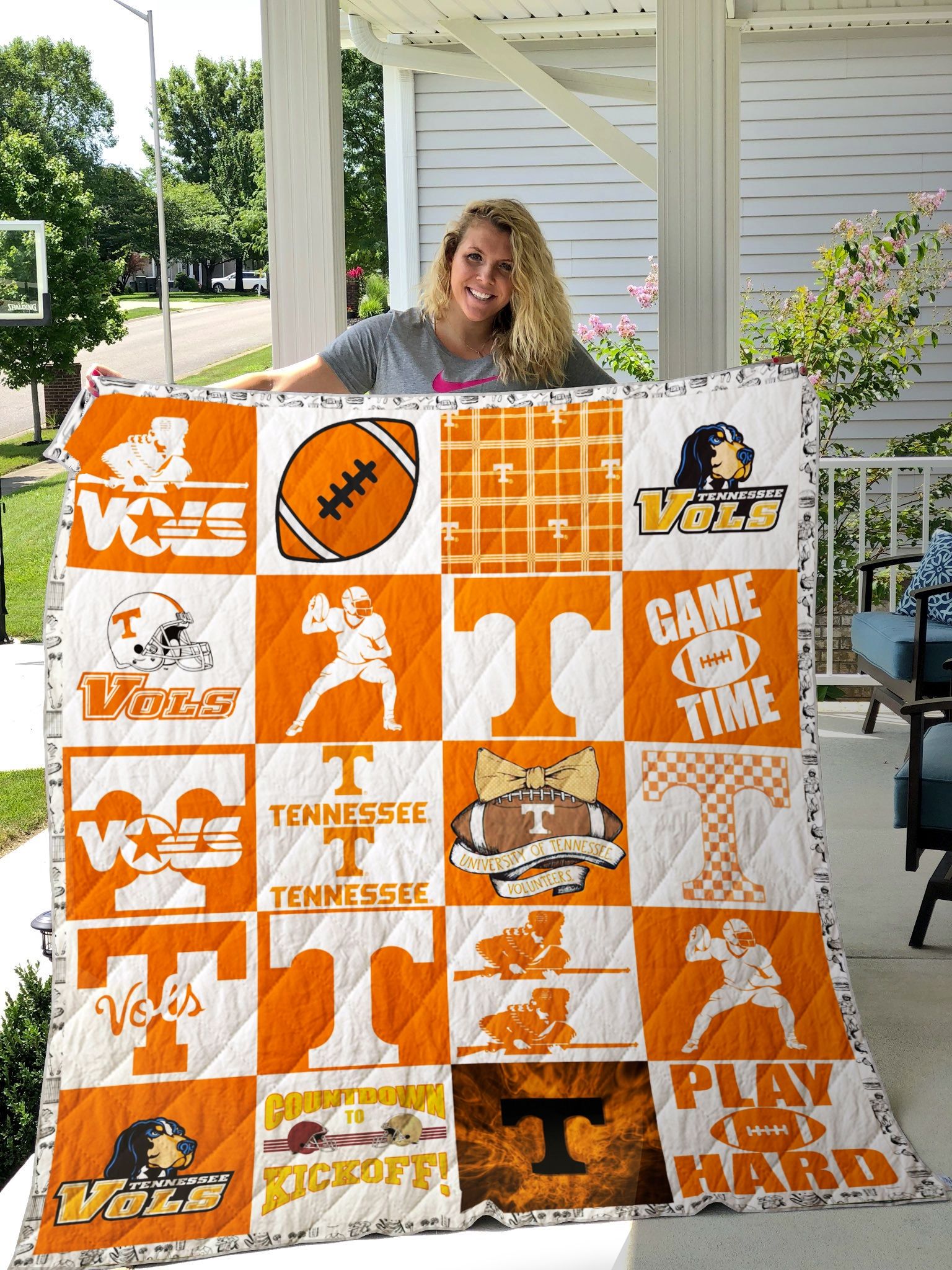 Tennessee Collected Ncaa Quilt Blanket 0