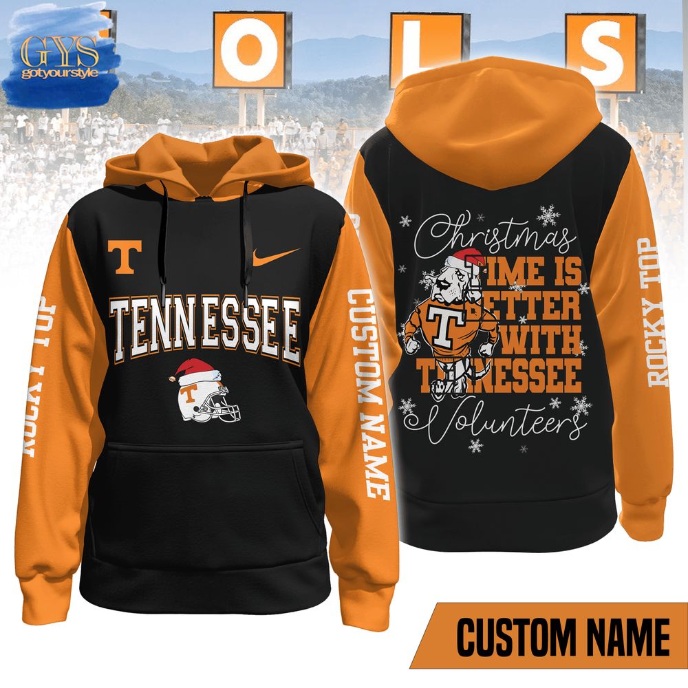Tennessee Rocky Christmas Volunteers Limited Edition Hoodie 1