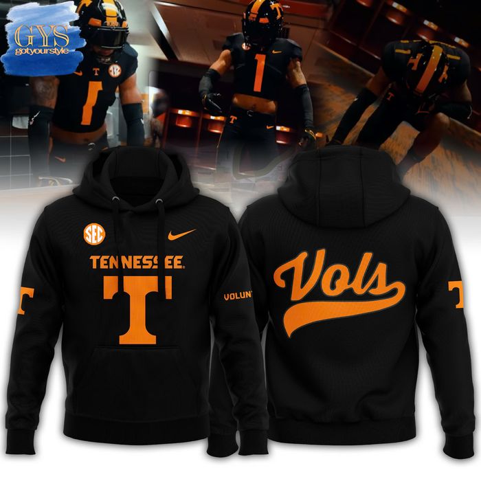 Tennessee Volunteers Dark Mode Venom Basic Hoodie 1