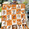Tennessee Volunteers NCAA Mickey Disney Fleece Blanket Quilt2B1 kSFMC