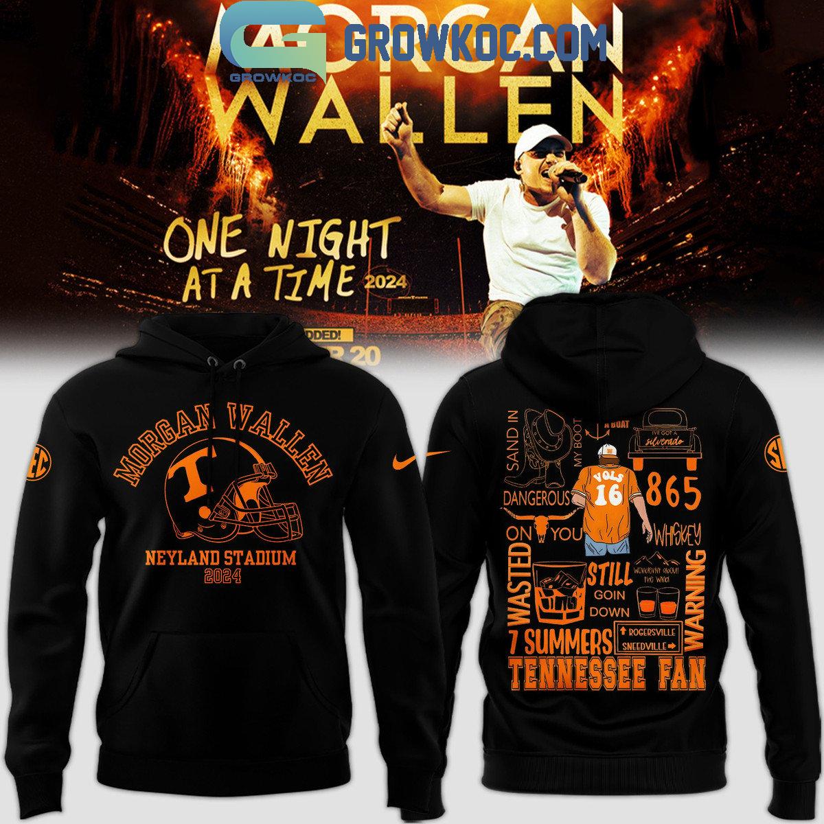 Tennessee Volunteers Neyland Stadium Morgan Wallen 2024 Event Hoodie T Shirt 1 5shte