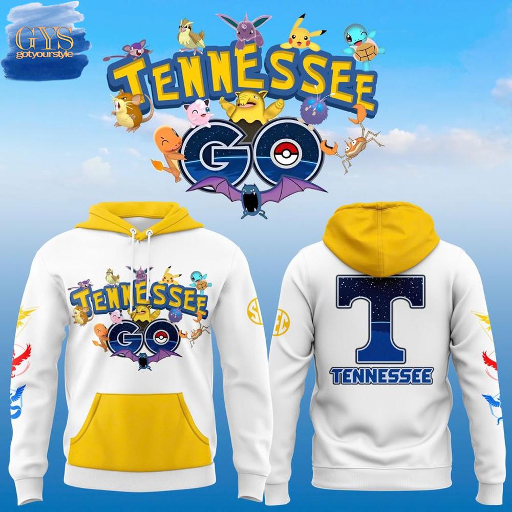 Tennessee Volunteers Pokemon Go Limited Edition Hoodie 1