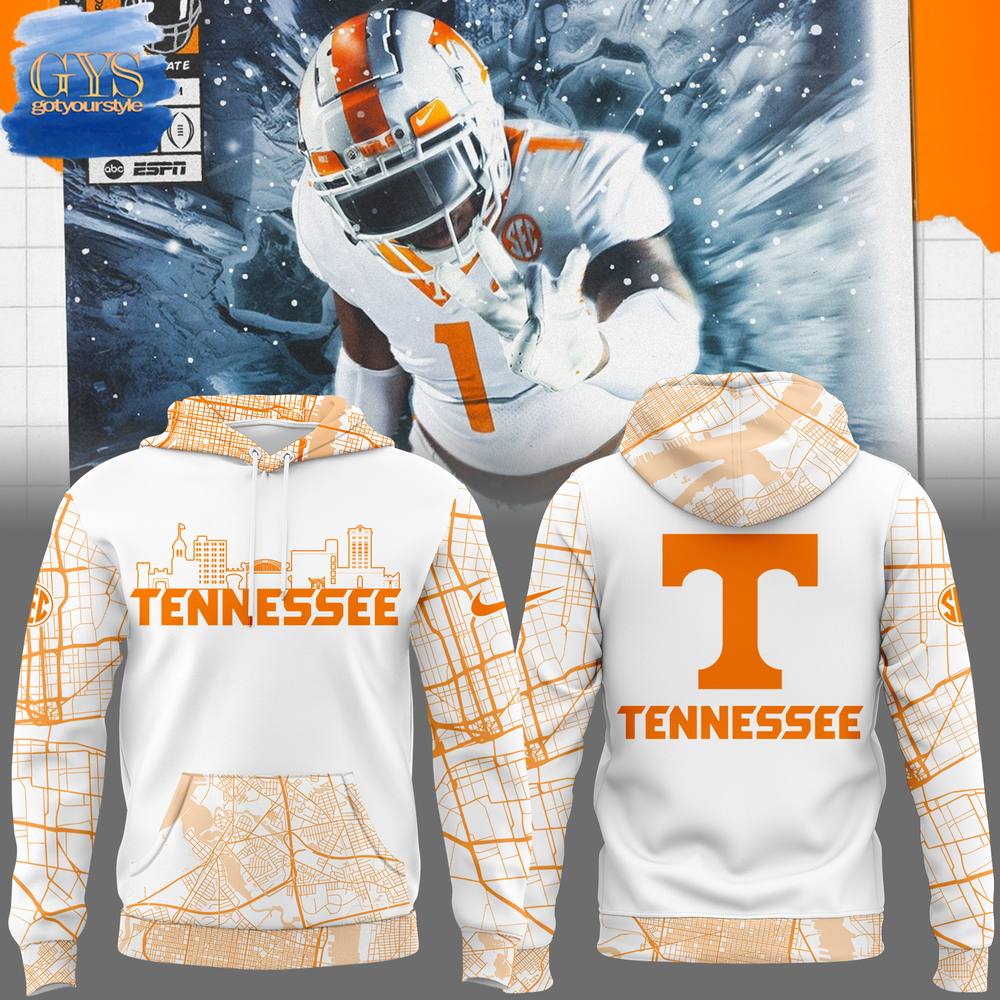 Tennessee Volunteers White New Uniform Limited Edition Hoodie 1