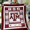 Texas AAndM Aggies Personalized Quilt Blanket Bedding Set for Sports Fans 0