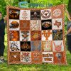 Texas Longhorns NCAA Collection Design Fleece Blanket Quilt2B1 363CF