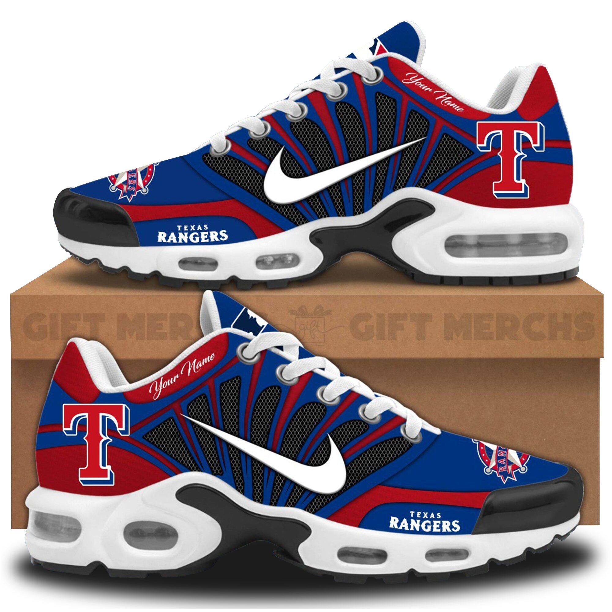Texas Rangers Customized Sport Shoes PT66038 1F6F