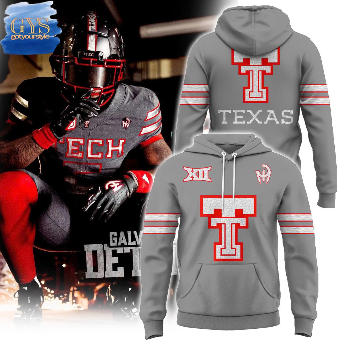 Texas Tech Red Galvanized 2024 Hoodie 1