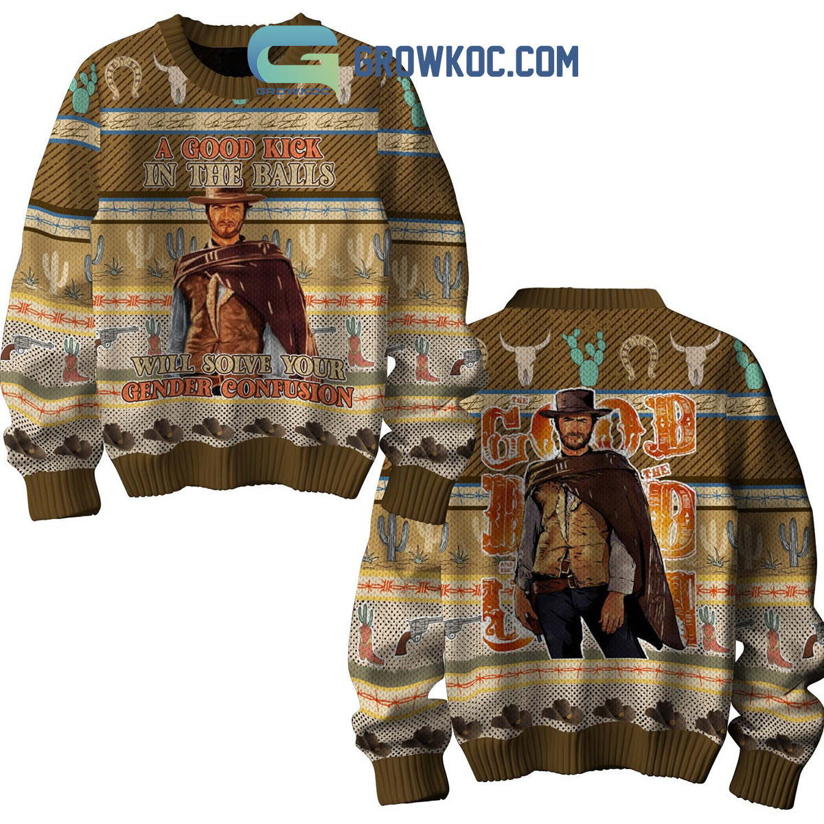 The Good The Bad And The Ugly Solve Your Gender Confusion Ugly Sweater2B1 lsH7n