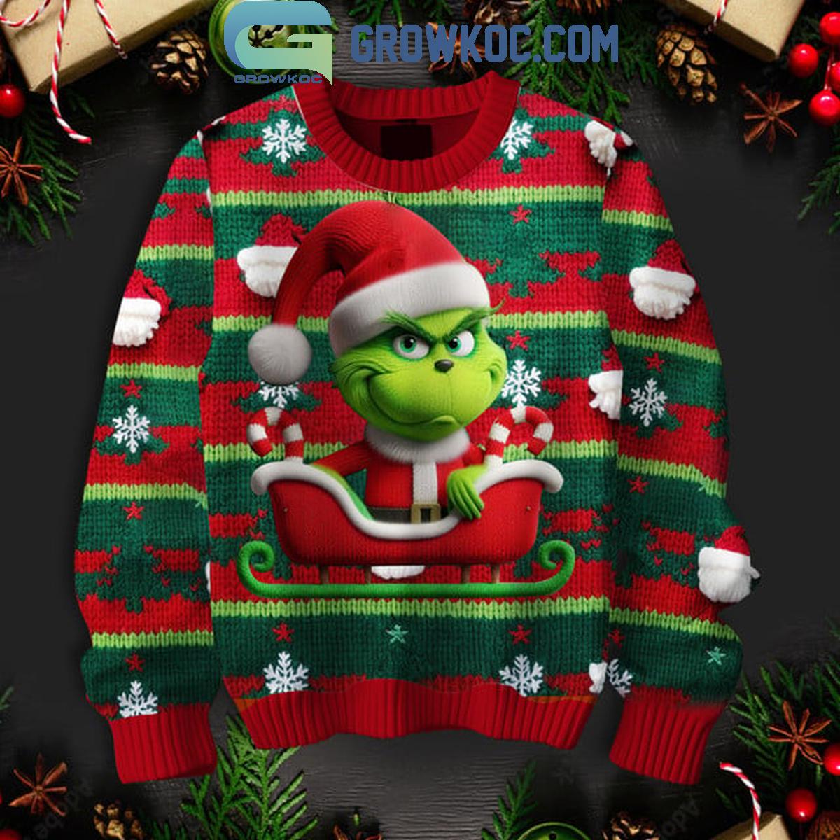 The Grinch 2024 Santa Claus Merry Christmas Ugly Sweater 1 qrq1y