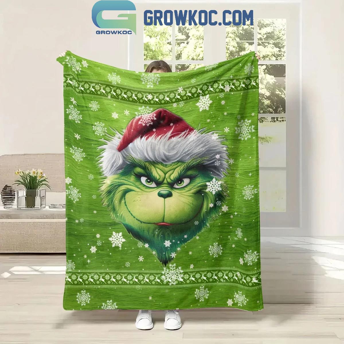 The Grinch How The Grinch Stole Christmas Thats It Fleece Blanket Quilt 1 cwDvp