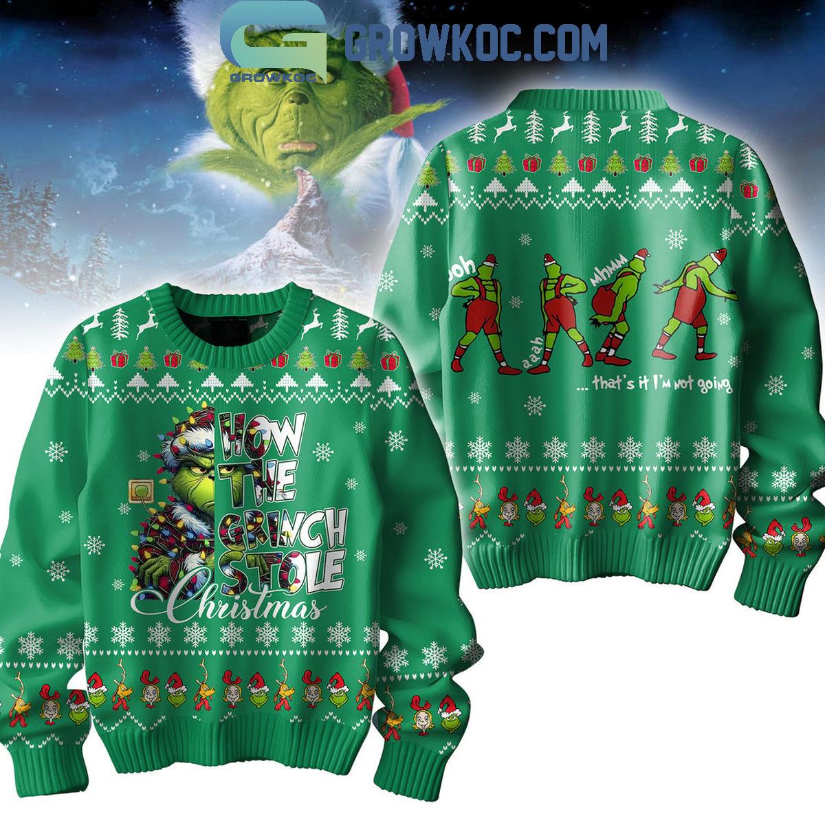 The Grinch How The Grinch Stole Christmas Thats It Im Not Going Ugly Sweater 1 0AmFN