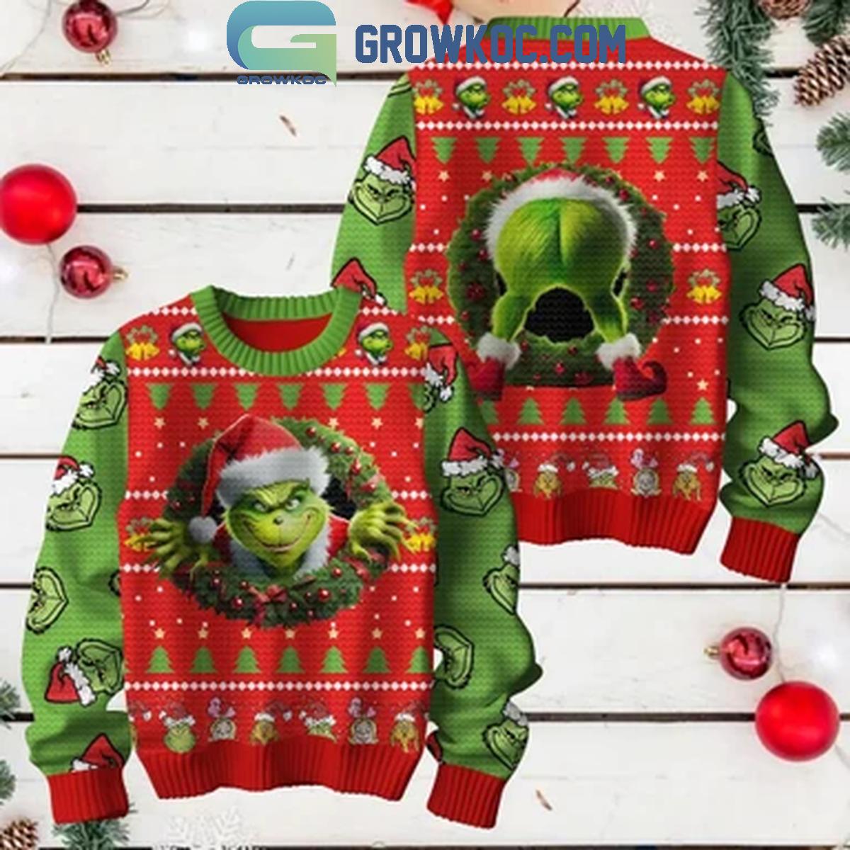 The Grinch How To Steal Christmas Without Pants 2024 Ugly Sweater 1 zB1ly