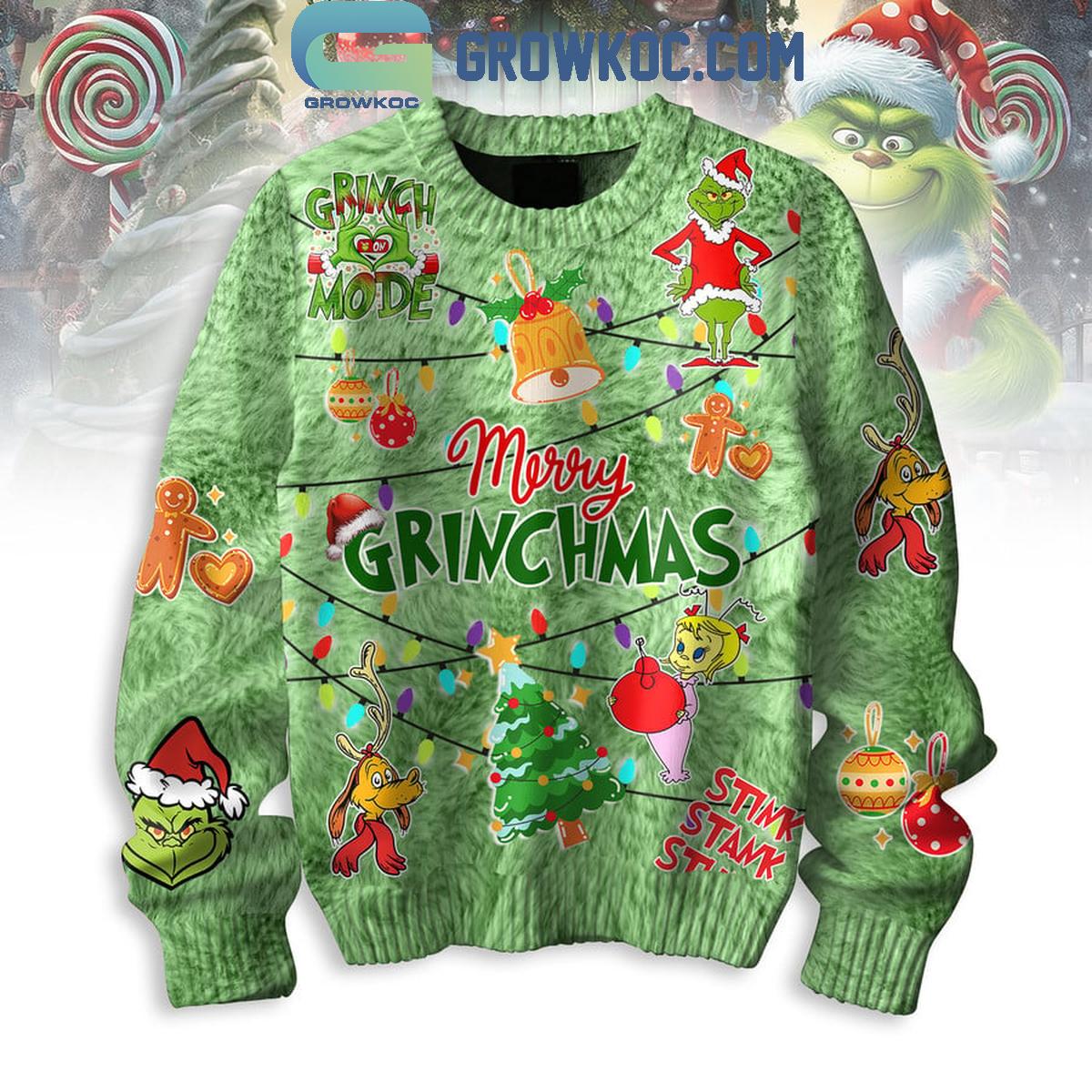 The Grinch Merry Grinchmas 2024 Fan Christmas Ugly Sweater 1 aG7g6