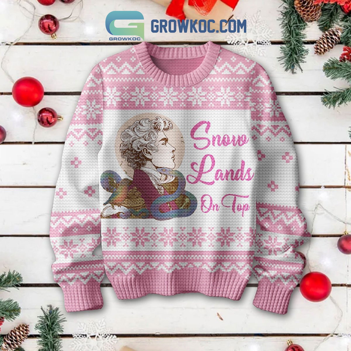 The Hunger Games Snow Lands On Top Ugly Sweater2B1 bnPK1