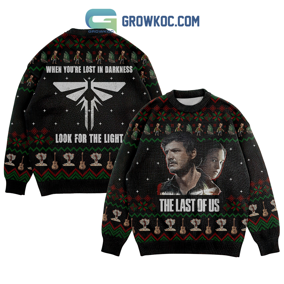The Last Of Us TV Series Christmas Ugly Sweater2B1 6sC5L