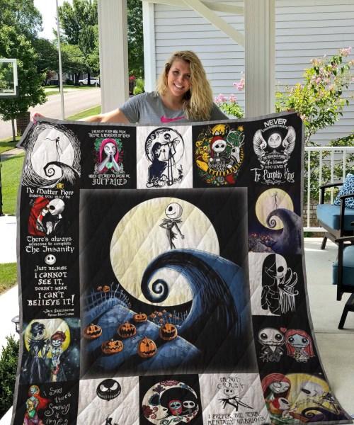 The Nightmare Before Christmas Quotes Quilt Blanket Bedding Set 0 The Nightmare Before Christmas Quotes Quilt Blanket Bedding Set 0