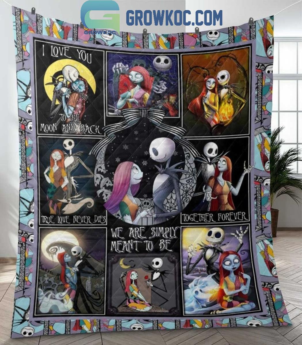 The Nightmare Before Christmas We Are Simply Meant To Be Fleece Blanket Quilt 1 GUFtJ The Nightmare Before Christmas We Are Simply Meant To Be Fleece Blanket Quilt 1 GUFtJ