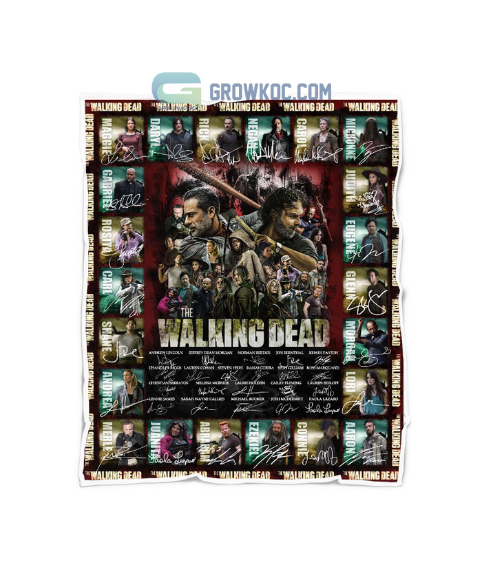 The Walking Dead TV Series Fleece Blanket Quilt