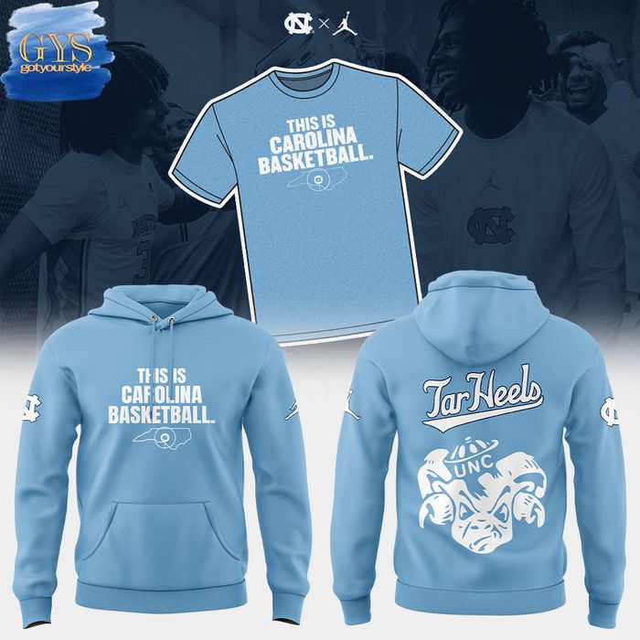 This Is Caronila Basketball Tar Heels Limited Edition Hoodie 1