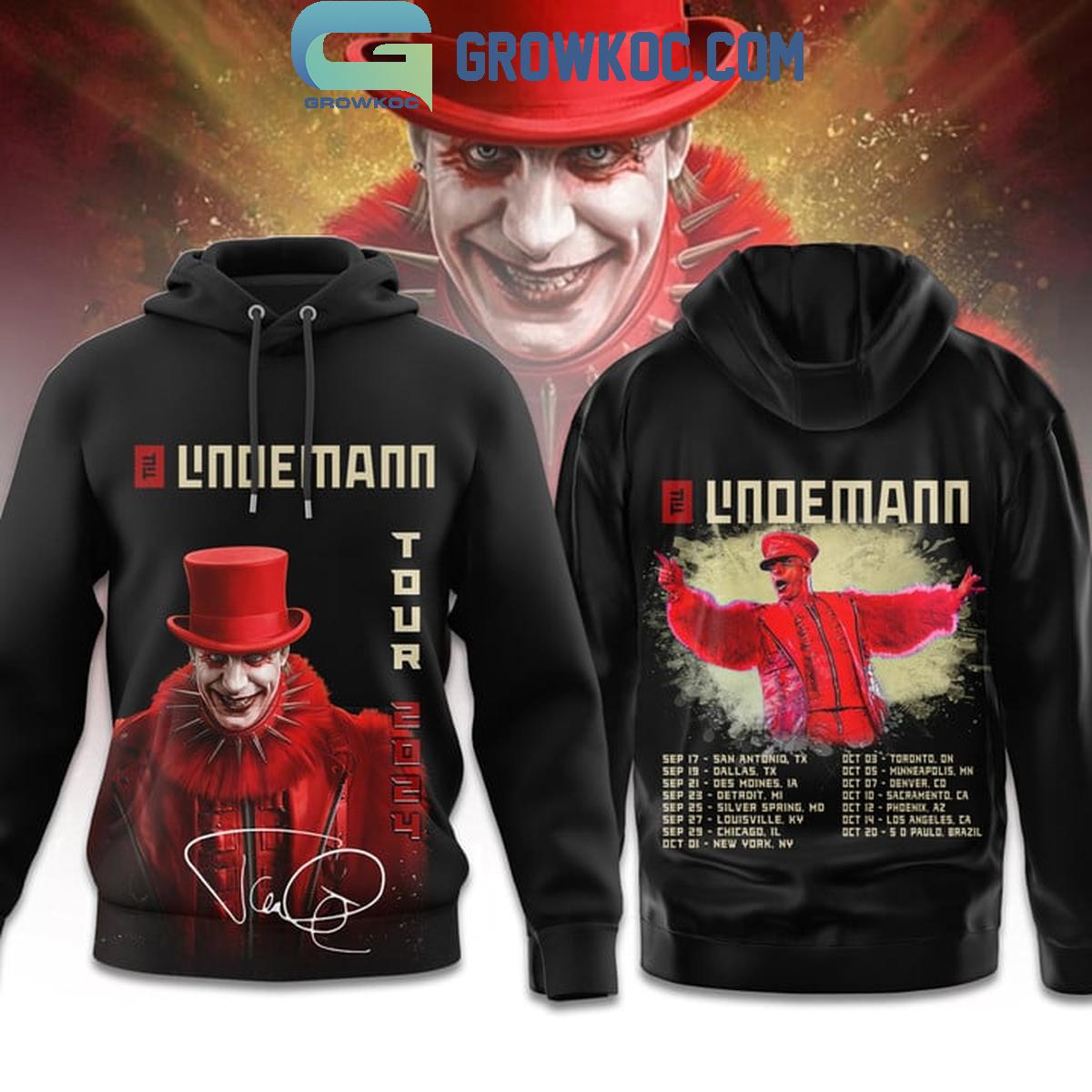Till Lindemann Tour USA 2024 Tour Hoodie T Shirt 1 DYFLe