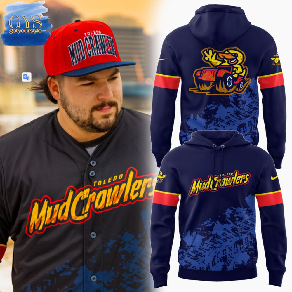 Toledo Mud Hens Crawlers 2025 Limited Edition Hoodie 1